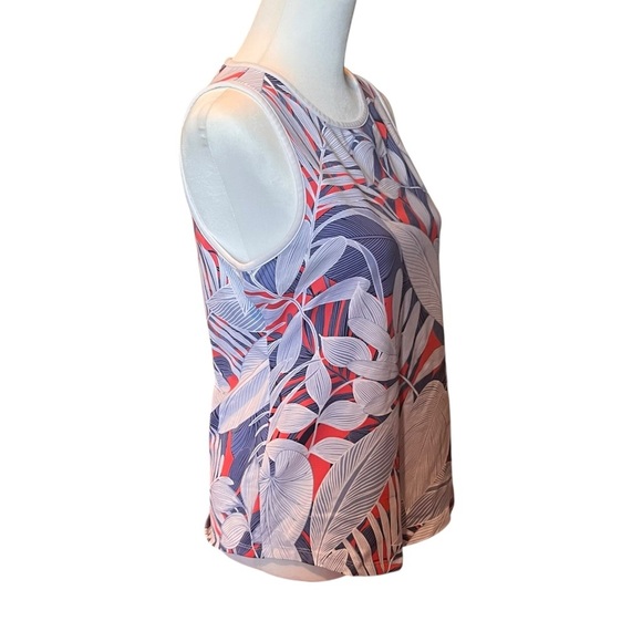 Tommy Bahama Aubrey Jonis Jungle Print Tank women's SZ S - Picture 3 of 6